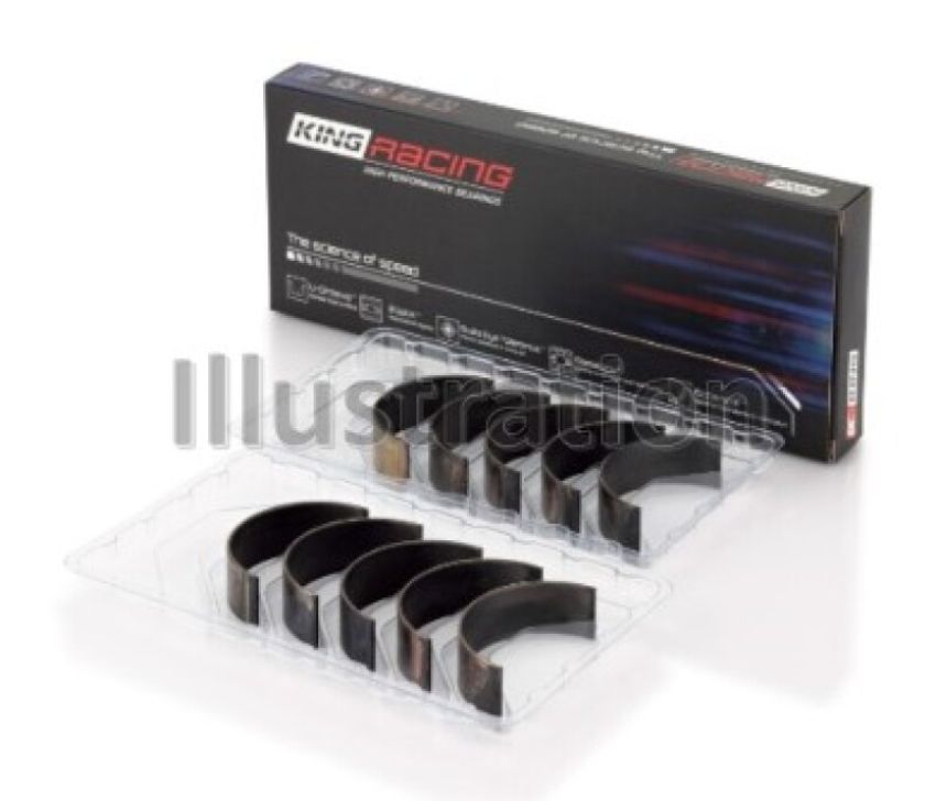 King Engine Bearings CR509XP0.5 Ford St 2.5L Turbo Hyda (Size +0.50mm) Connecting Rod Bearing Set