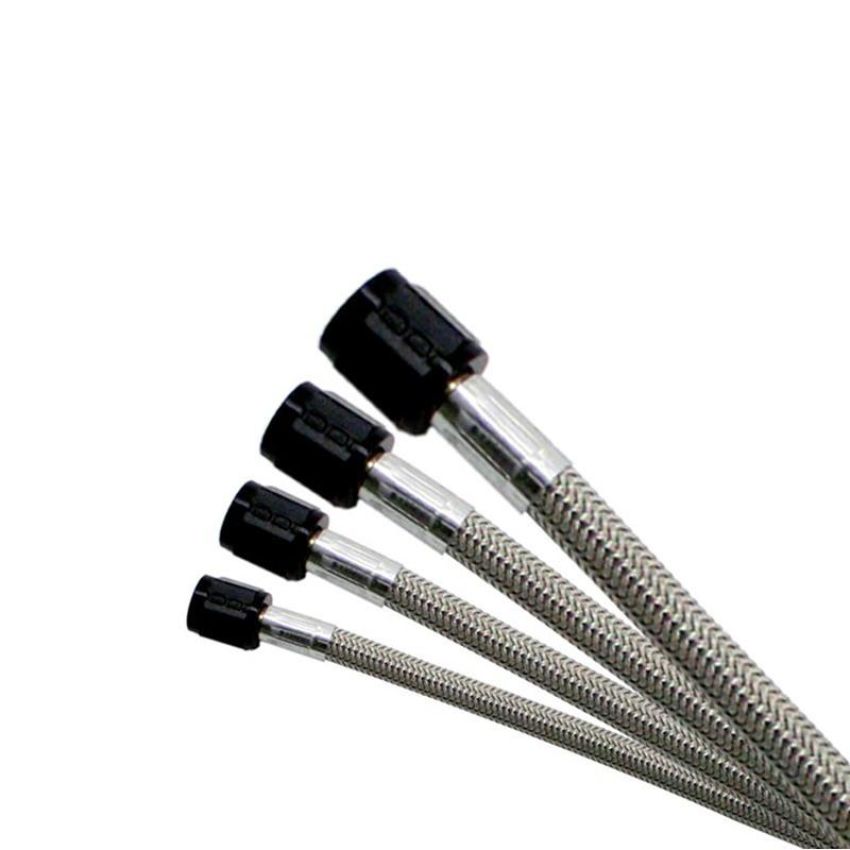 Nitrous Express 10036 3AN SS Braided Hose Black, 36 inch