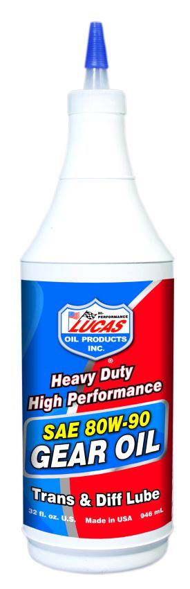 Lucas Oil Products 10043 SAE 80W-90 Heavy Duty Gear Oil