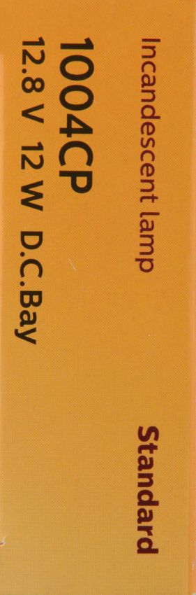 Philips 1004CP Philips Standard Miniature 1004 Pack of 10
