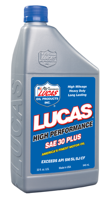 Lucas Oil Products 10053 SAE 30 Plus Racing Motor Oil