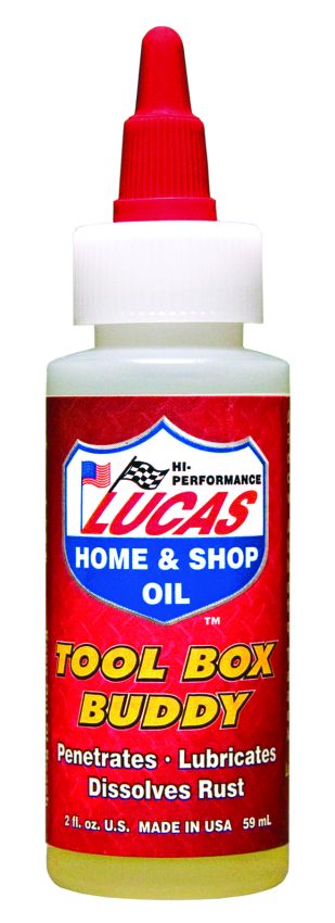 Lucas Oil Products 10070 Tool Box Buddy counter display w/bottles
