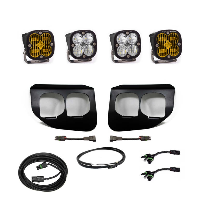 Baja Designs 447737UP Squadron SAE/Pro Fog Pocket Light Kit