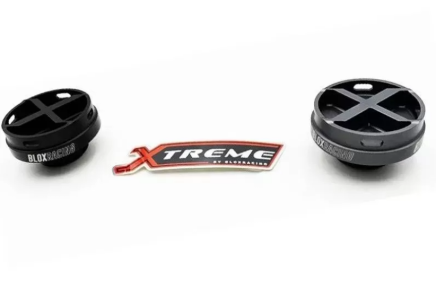BLOX Racing BXAC-00502-TI Xtreme Line Titanium Honda Oil Cap