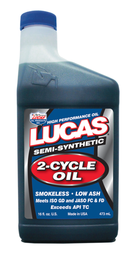 Lucas Oil Products 10120 Semi-Synthetic 2-Cycle Oil