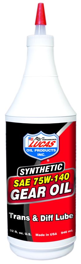Lucas Oil Products 10121 Synthetic SAE 75W-140 Trans & Diff Lube
