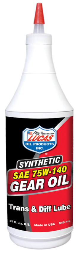 Lucas Oil Products 10121 Synthetic SAE 75W-140 Trans & Diff Lube