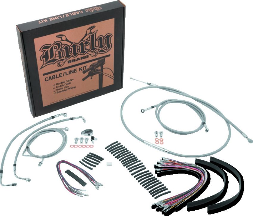Burly Brand B30-1093 Control Kit 18in - Stainless Steel
