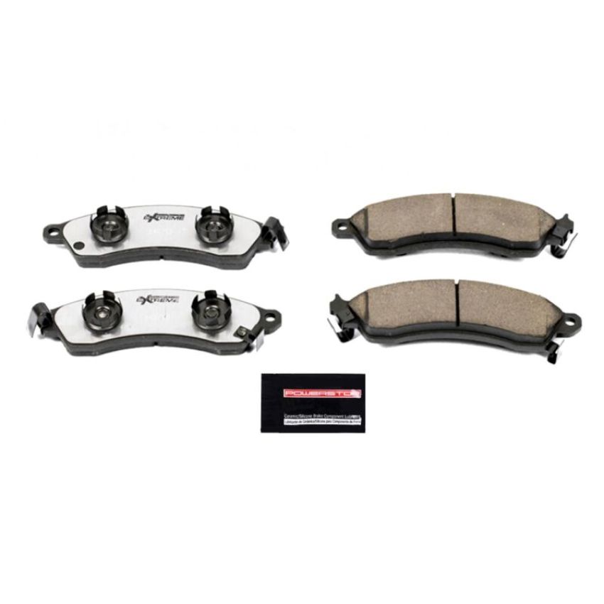 PowerStop Z26-412 PowerStop - Z26 Performance Carbon-Fiber Ceramic Brake Pads with Hardware Kit
