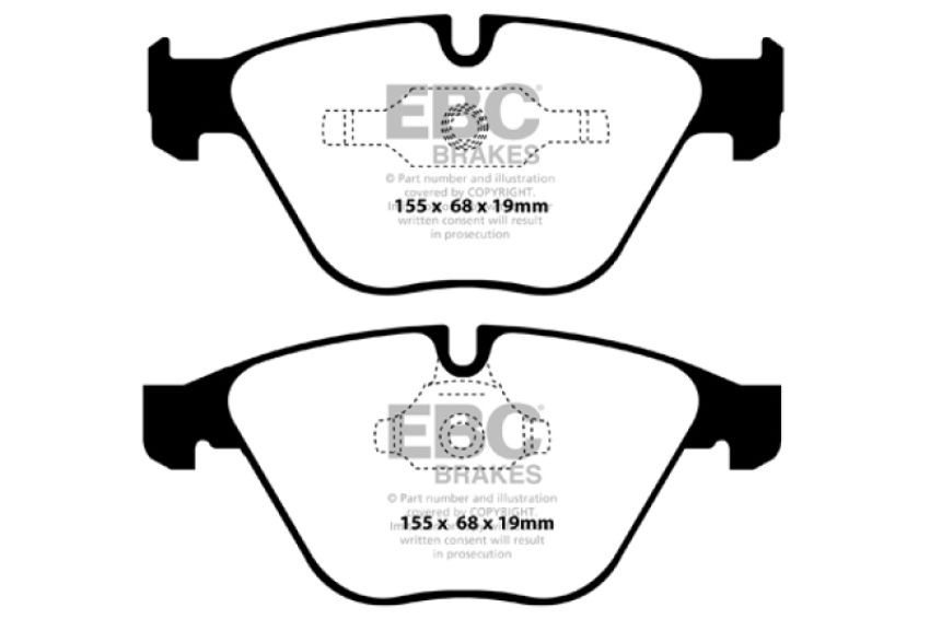 EBC Brakes DP32006C Redstuff Ceramic Low Dust Brake Pads