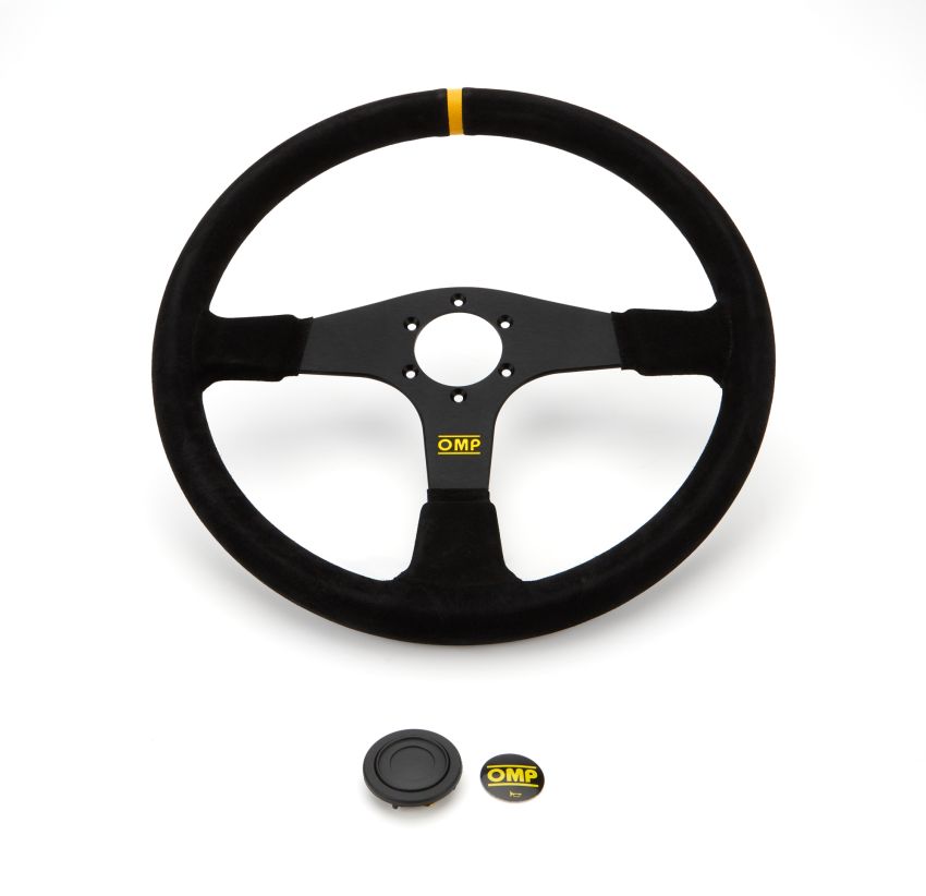 OMP RACING, INC. OMPOD0-1987-071 Velocita 380 Steering Wheel Black 380mm Dia.