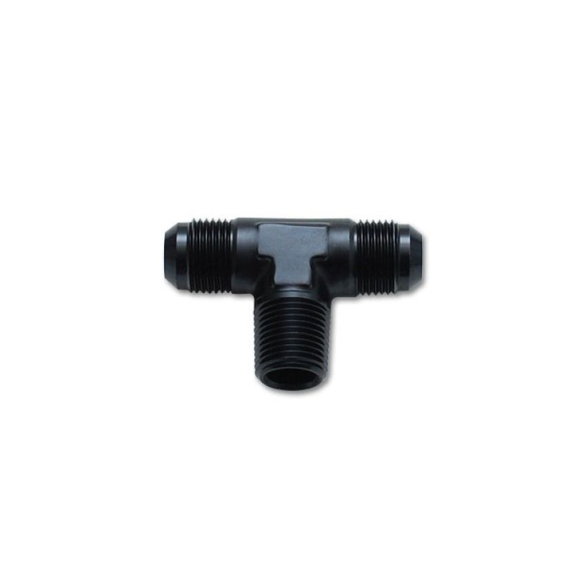 Vibrant Performance 10466 Male Flare to Pipe Tee Adapter Fitting; Size: -16AN x 1