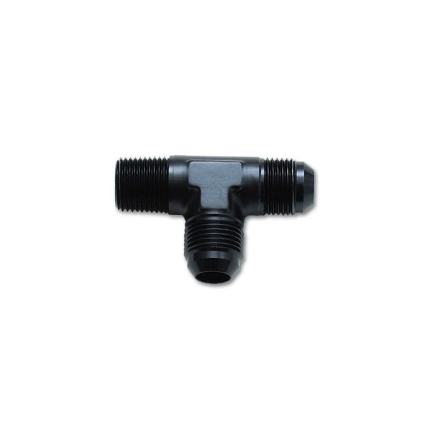 Vibrant Performance 10476 Male Flare Tee Pipe On Run Adapter Fitting; Size: -16AN x 1