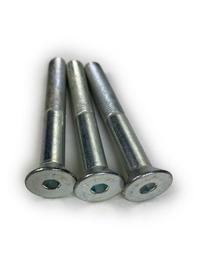 JONES RACING PRODUCTS JRPSK-2109-N Flat Head Bolts 3/8-24x3 -3pk