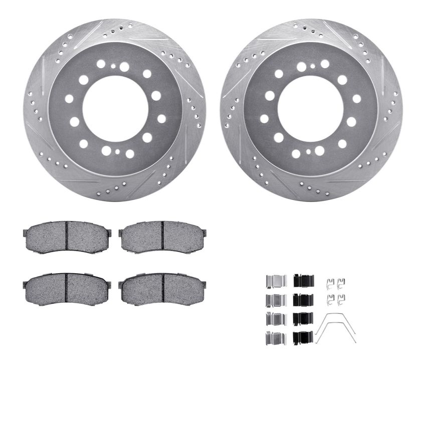 Dynamic Friction 7512-76099 Rotor Kit