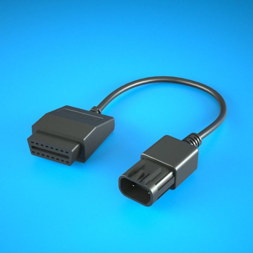 HP Tuners H-002-08 OBDII Adapter Cable for supported Polaris and Indian vehicles