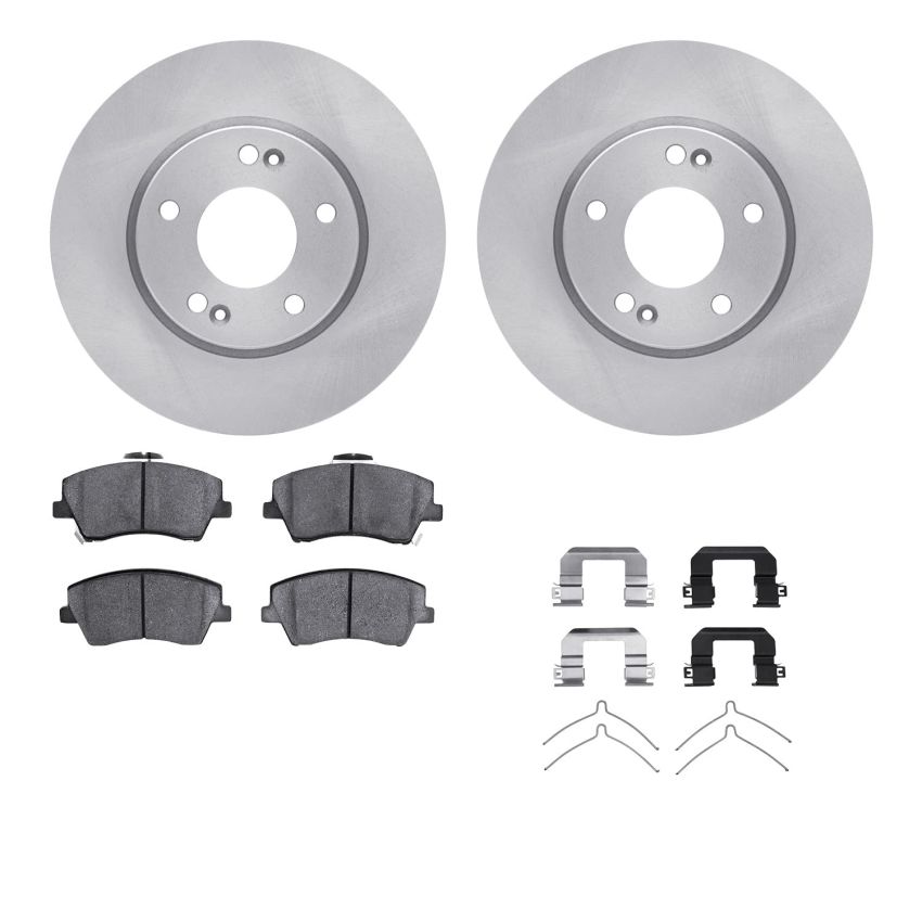 Dynamic Friction 6512-03341 Rotor Kit