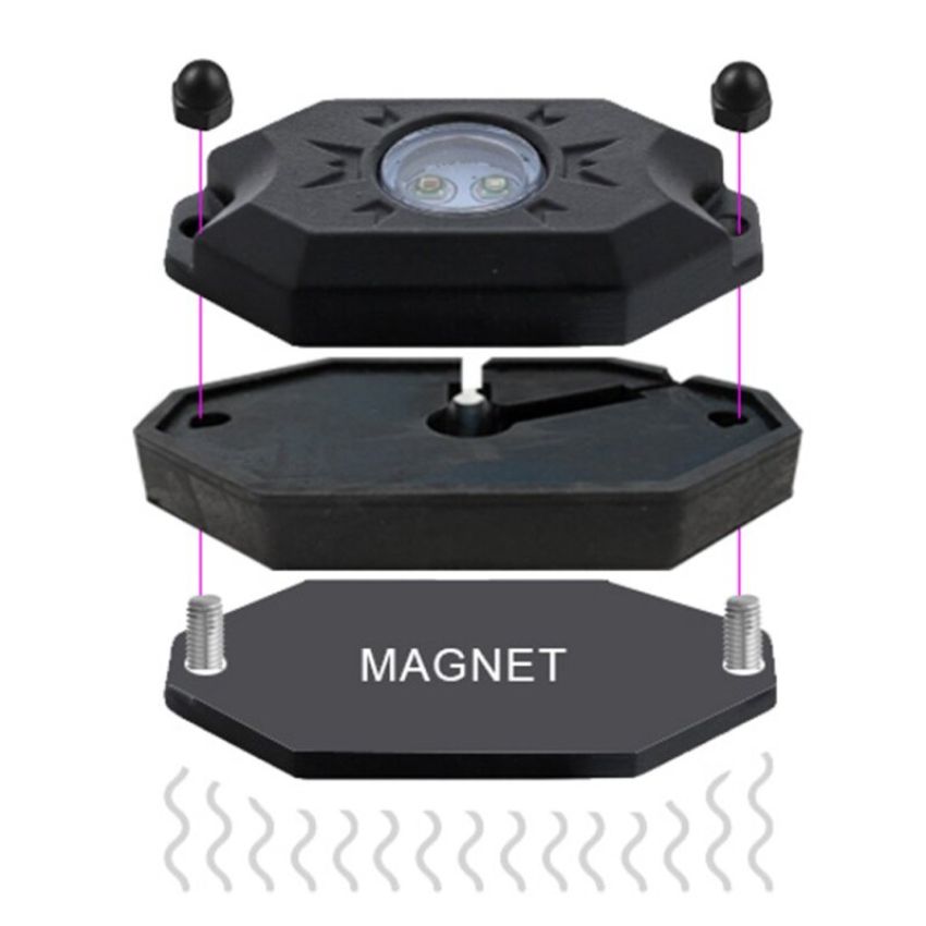Oracle Lighting 5848-504 ORACLE Lighting Magnet Adapter Kit for LED Rock Lights