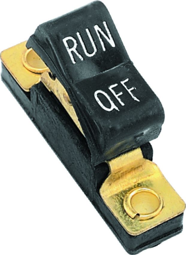 TwinPower 490577 Twin Power 75-81 FL FX XL Run/Off Handlebar Switch Black Replaces H-D 71547-75A