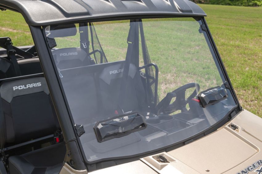 Seizmik 50-50226KIT 13+ Polaris Ranger 900/1000 XP/Crew Full-Size Profit Tool-Less Windshield Vented HC