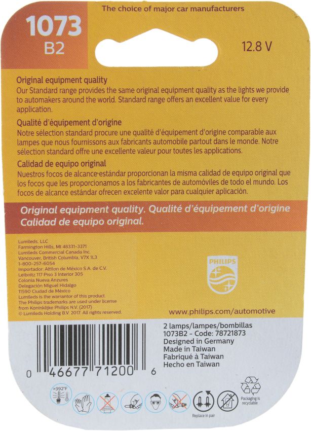 Philips 1073B2 Philips Standard Miniature 1073