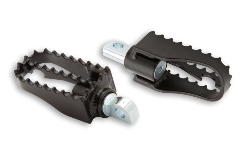 Burly Brand B13-1008B MX Pegs Pass - Black