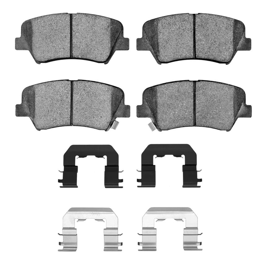 Dynamic Friction 1551-1543-01 Brake Pad Kt