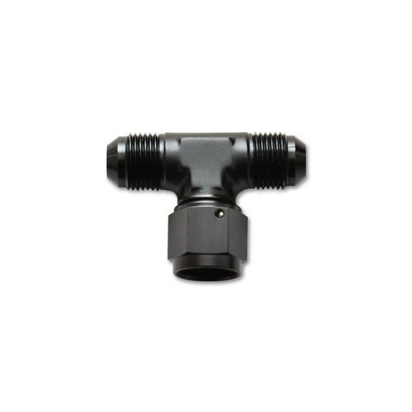 Vibrant Performance 10792 -6AN Tee Fitting with Female -6AN Swivel On Side