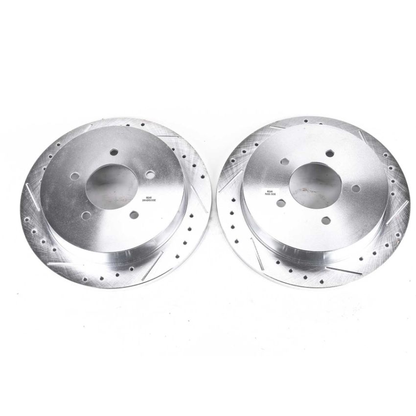 PowerStop AR8559XPR PowerStop Evolution Performance Drilled, Slotted & Plated Brake Rotor Pair
