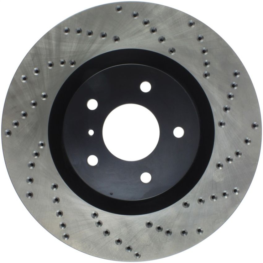 Stoptech 128.42076L Drilled Sport Brake Rotor