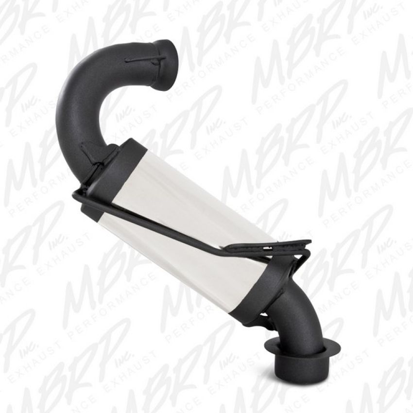 MBRP Exhaust 1097208 Race Muffler; Bolt-on Design; Packed Muffler.