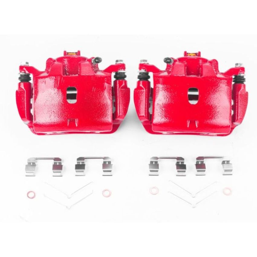 PowerStop S2916 Red Powder Coated Calipers