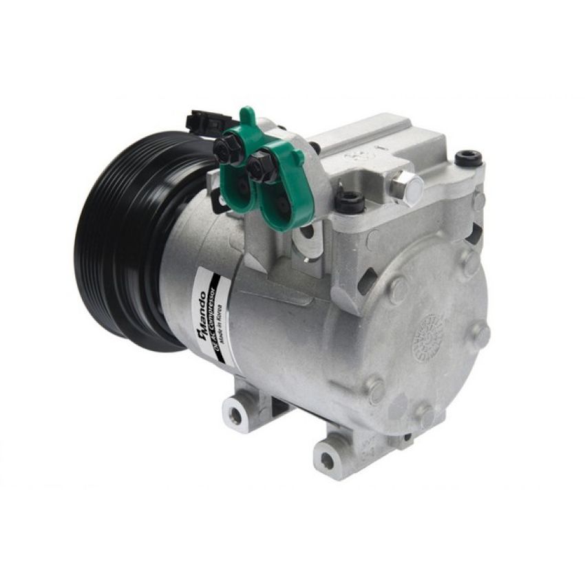 MANDO 10A1007 New OE AC Compressor w/ Clutch & Pre-filled Oil, Direct Replacement