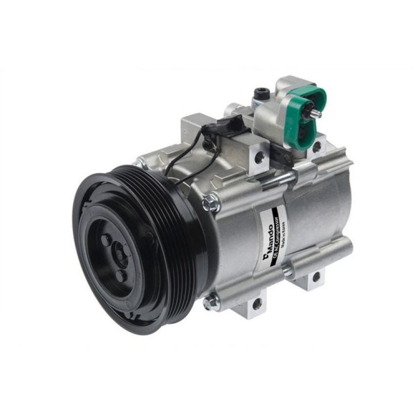 MANDO 10A1017 New OE AC Compressor w/ Clutch & Pre-filled Oil, Direct Replacement