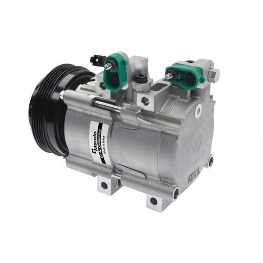 MANDO 10A1021 New OE AC Compressor w/ Clutch & Pre-filled Oil, Direct Replacement
