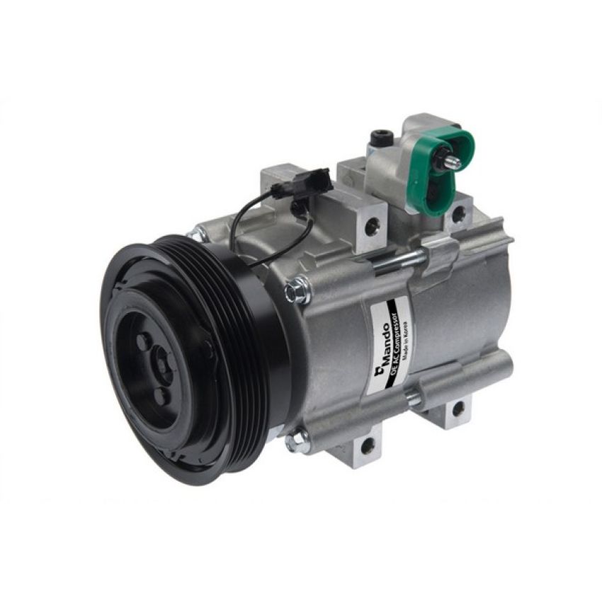 MANDO 10A1024 New OE AC Compressor w/ Clutch & Pre-filled Oil, Direct Replacement
