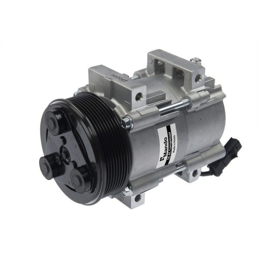 MANDO 10A1031 New OE AC Compressor w/ Clutch & Pre-filled Oil, Direct Replacement