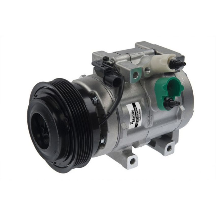 MANDO 10A1038 New OE AC Compressor w/ Clutch & Pre-filled Oil, Direct Replacement