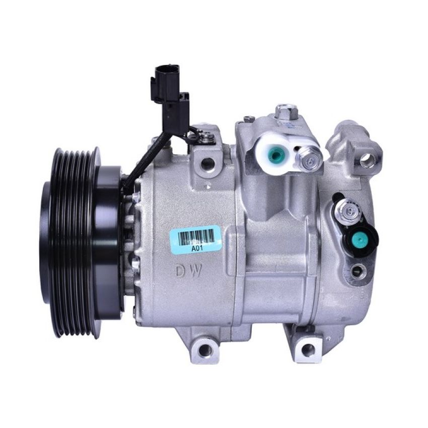 MANDO 10A1045 New OE AC Compressor w/ Clutch & Pre-filled Oil, Direct Replacement