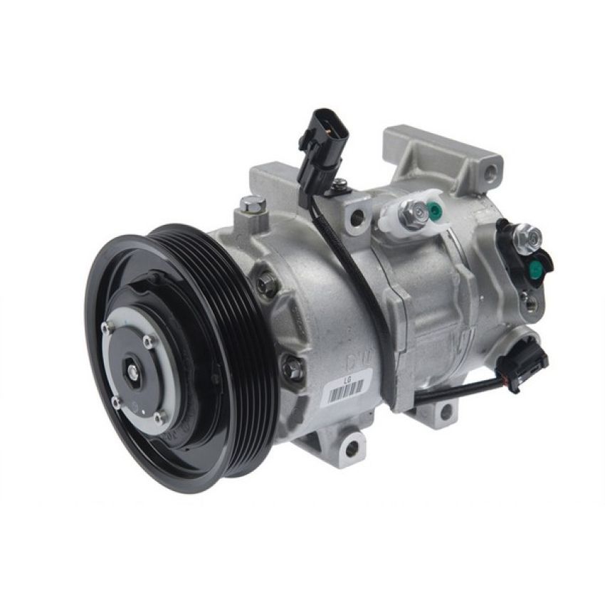 MANDO 10A1051 New OE AC Compressor w/ Clutch & Pre-filled Oil, Direct Replacement