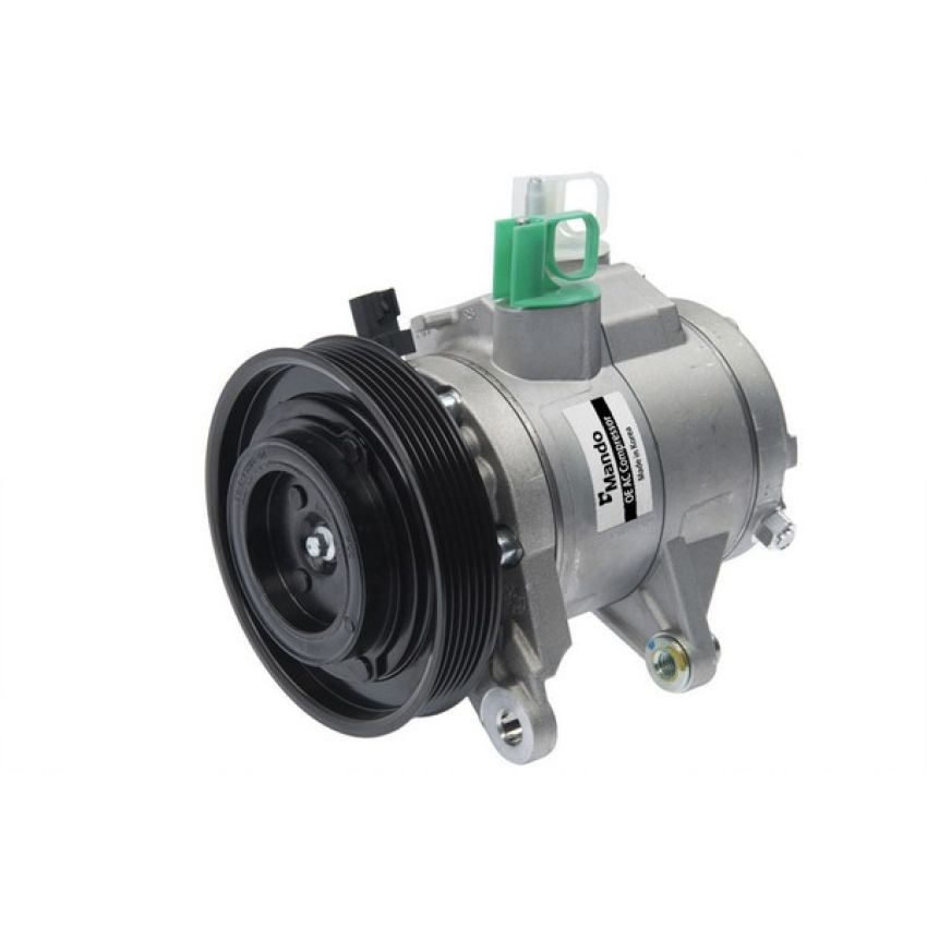 MANDO 10A1068 New OE AC Compressor w/ Clutch & Pre-filled Oil, Direct Replacement