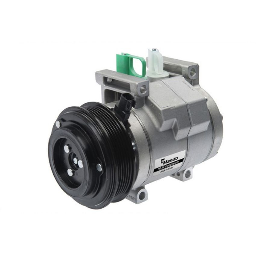 MANDO 10A1070 New OE AC Compressor w/ Clutch & Pre-filled Oil, Direct Replacement