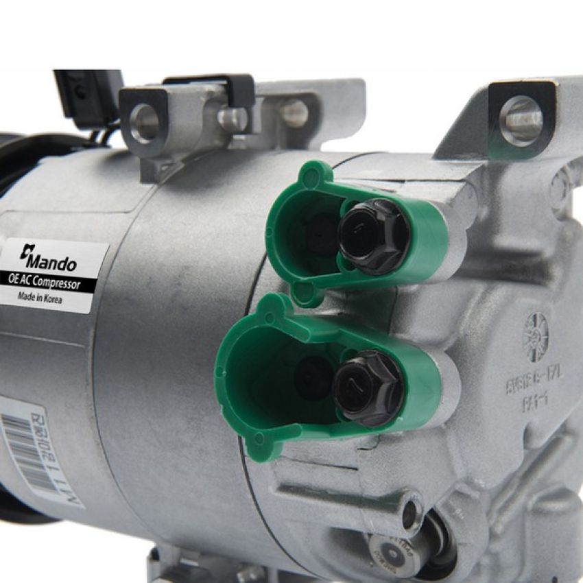 MANDO 10A1078 New OE AC Compressor w/ Clutch & Pre-filled Oil, Direct Replacement
