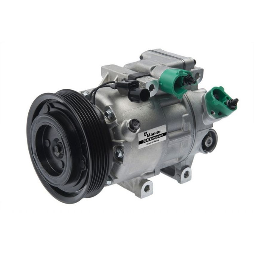 MANDO 10A1083 New OE AC Compressor w/ Clutch & Pre-filled Oil, Direct Replacement
