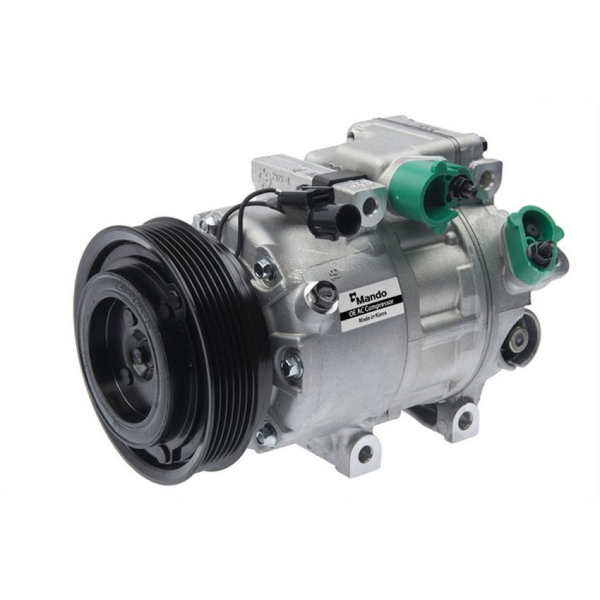 MANDO 10A1088 New OE AC Compressor w/ Clutch & Pre-filled Oil, Direct Replacement
