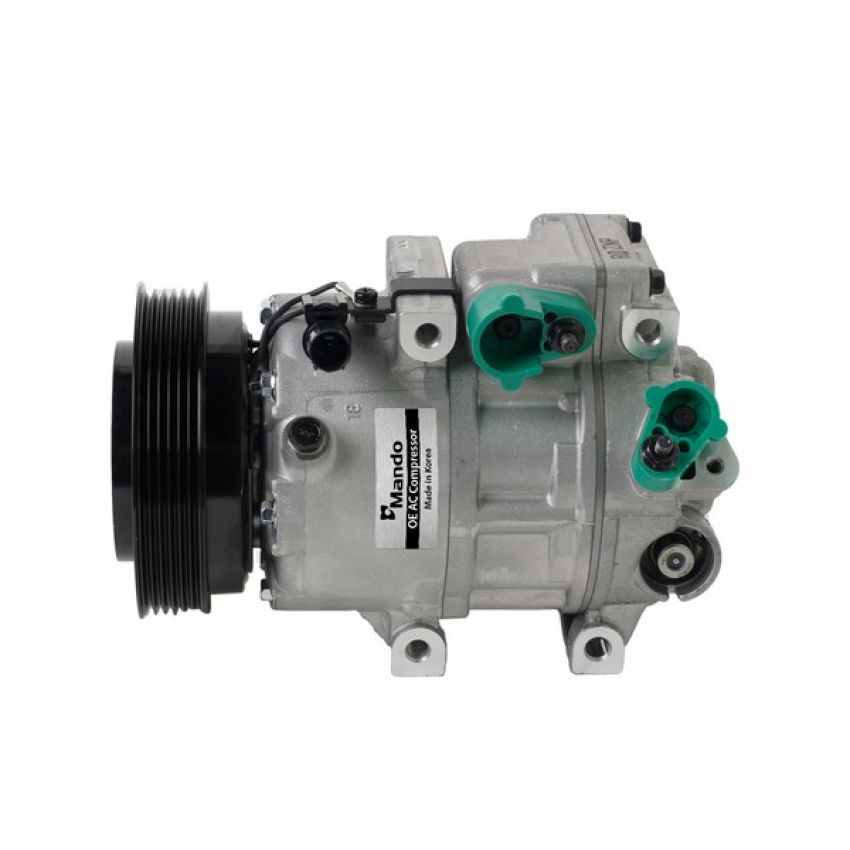 MANDO 10A1090 New OE AC Compressor w/ Clutch & Pre-filled Oil, Direct Replacement