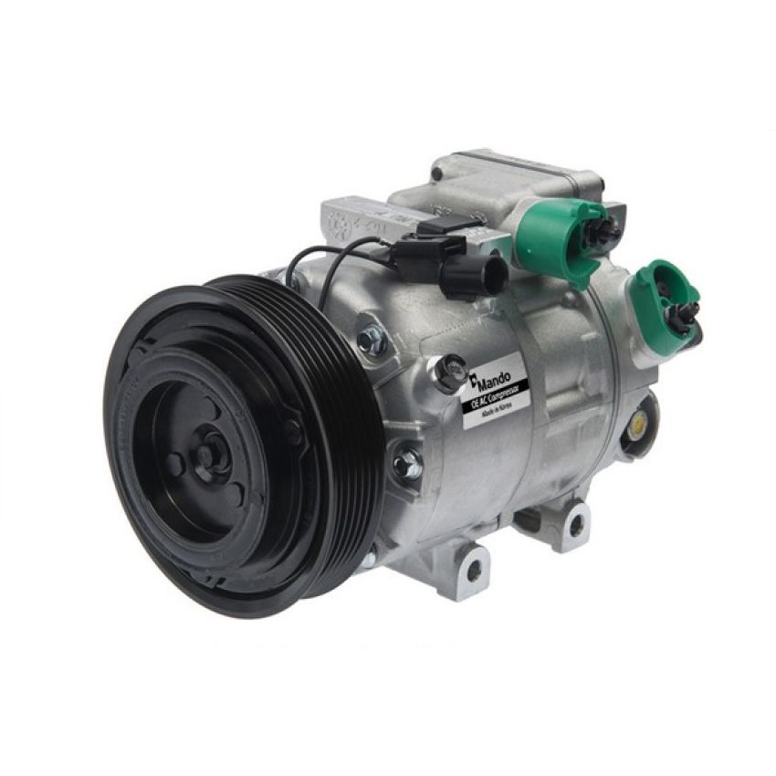 MANDO 10A1094 New OE AC Compressor w/ Clutch & Pre-filled Oil, Direct Replacement