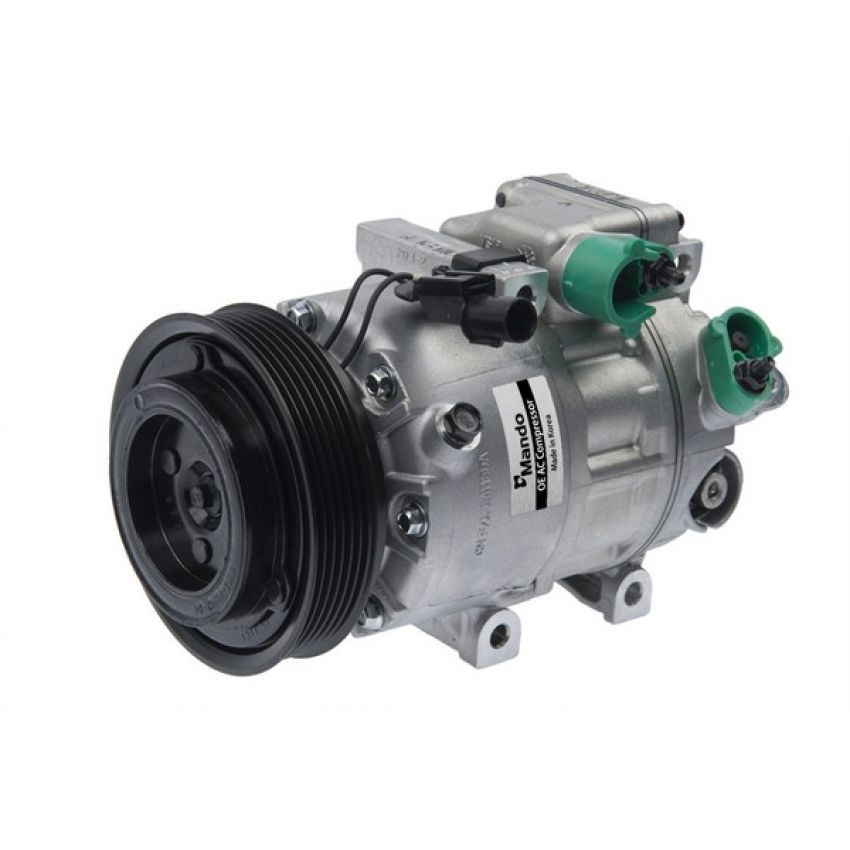 MANDO 10A1096 New OE AC Compressor w/ Clutch & Pre-filled Oil, Direct Replacement