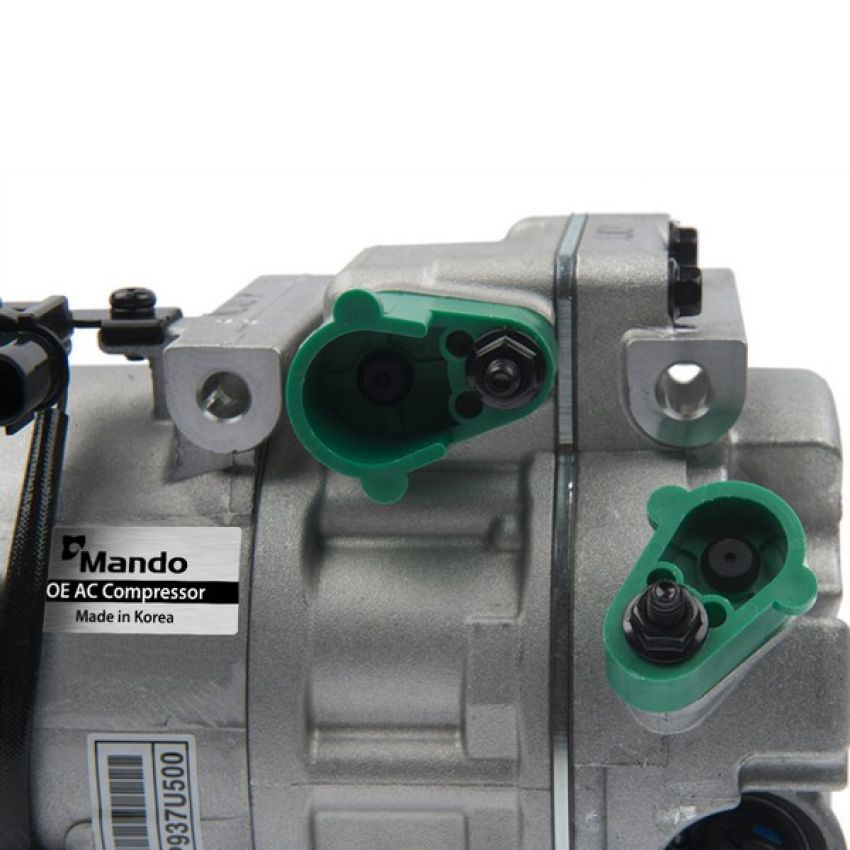 MANDO 10A1099 New OE AC Compressor w/ Clutch & Pre-filled Oil, Direct Replacement