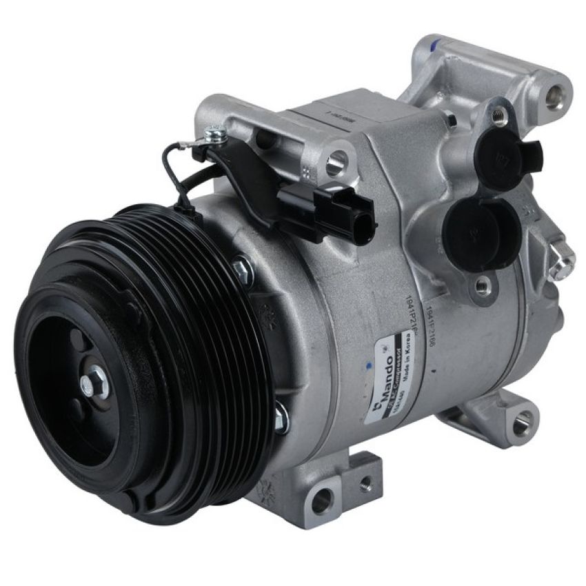 MANDO 10A1440 New OE AC Compressor w/ Clutch & Pre-filled Oil, Direct Replacement